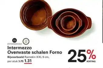 Sligro Intermezzo Ovenvaste schalen Forno aanbieding