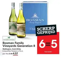 Sligro Bosman Family Vineyards Generation 8 aanbieding