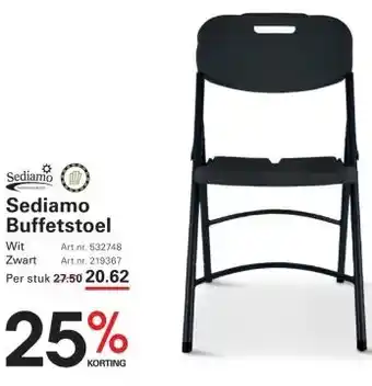 Sligro Sediamo Buffetstoel aanbieding