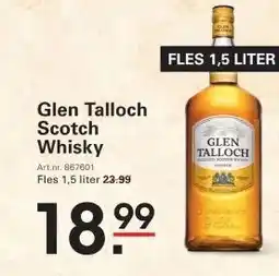 Sligro Glen Talloch Scotch Whisky aanbieding