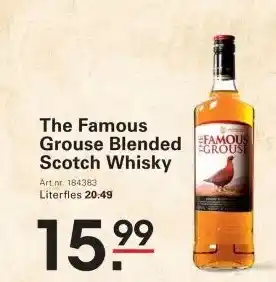 Sligro The Famous Grouse Blended Scotch Whisky aanbieding