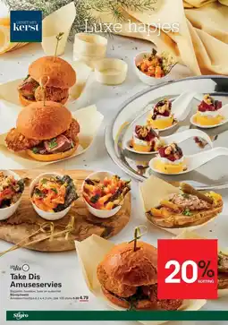 Sligro Take Dis Amuseservies aanbieding