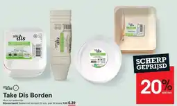 Sligro Take Dis Borden aanbieding