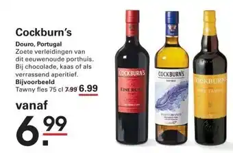 Sligro Cockburn's Douro, Portugal aanbieding