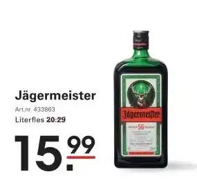 Sligro Jägermeister aanbieding