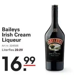 Sligro Baileys Irish Cream Liqueur aanbieding
