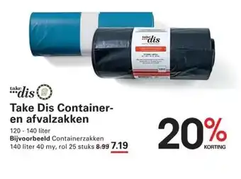 Sligro Take Dis Container- en afvalzakken aanbieding