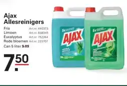 Sligro Ajax Allesreinigers aanbieding
