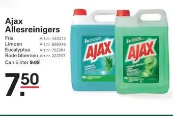 Sligro Ajax Allesreinigers aanbieding