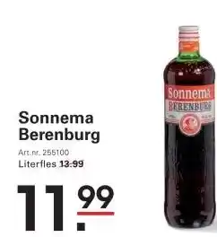 Sligro Sonnema Berenburg aanbieding