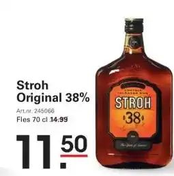 Sligro Stroh Original 38% aanbieding