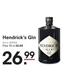 Sligro Hendrick's Gin aanbieding