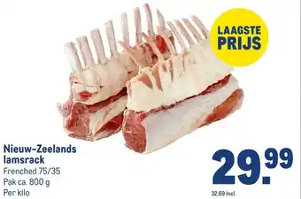 Makro Nieuw-Zeelands lamsrack aanbieding