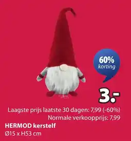 Jysk Hermod kerstelf aanbieding