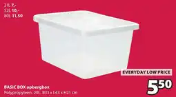 Jysk Basic box opbergbox aanbieding