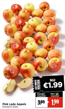 Vomar Voordeelmarkt Pink Lady Appels aanbieding