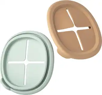 Amazon Moonkie Snackdeksels voor babyvoeding 8 oz, 2 Pak aanbieding