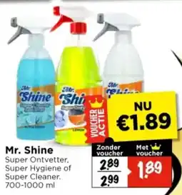 Vomar Voordeelmarkt Mr. Shine aanbieding