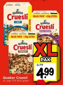 Vomar Voordeelmarkt Quaker Cruesli aanbieding