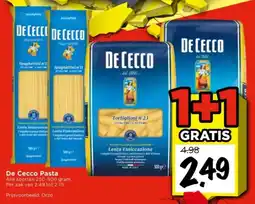 Vomar Voordeelmarkt De Cecco Pasta aanbieding