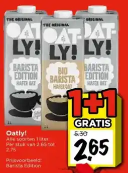 Vomar Voordeelmarkt Oatly! aanbieding