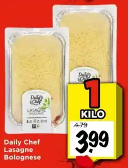 Vomar Voordeelmarkt Daily Chef Lasagne Bolognese aanbieding