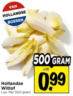 Vomar Voordeelmarkt Hollandse Witlof aanbieding
