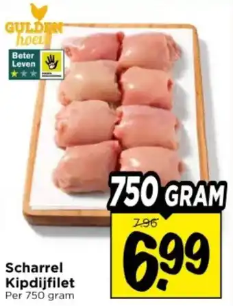 Vomar Voordeelmarkt Scharrel Kipdijfilet aanbieding