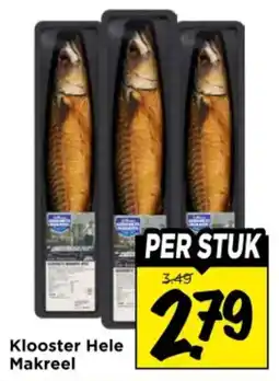 Vomar Voordeelmarkt Klooster Hele Makreel aanbieding