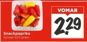 Vomar Voordeelmarkt Snackpaprika aanbieding