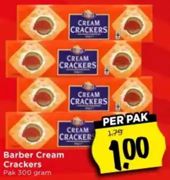 Vomar Voordeelmarkt Barber Cream Crackers aanbieding