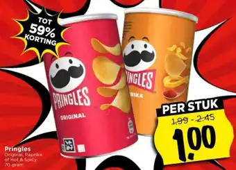 Vomar Voordeelmarkt Pringles aanbieding