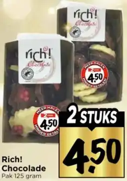 Vomar Voordeelmarkt Rich! Chocolade aanbieding