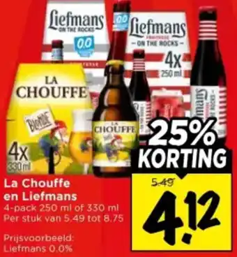Vomar Voordeelmarkt La Chouffe en Liefmans aanbieding