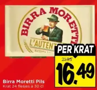 Vomar Voordeelmarkt Birra Moretti Pils aanbieding