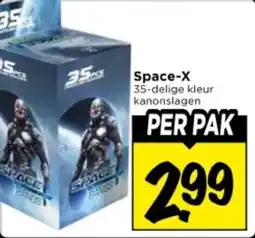 Vomar Voordeelmarkt Space-X aanbieding
