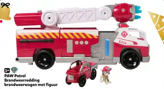 Intertoys PAW Patrol Brandweerredding brandweerwagen met figuur aanbieding
