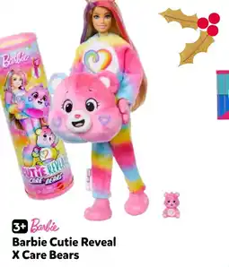 Intertoys Barbie Cutie Reveal X Care Bears aanbieding