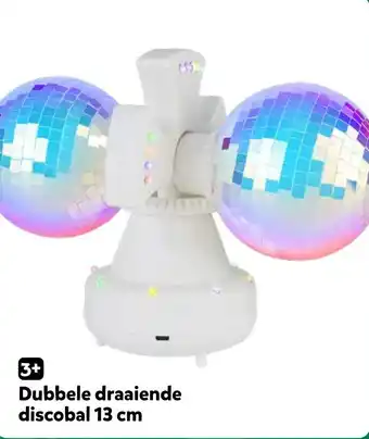 Intertoys Dubbele draaiende discobal aanbieding