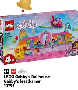 Intertoys LEGO Gabby's Dollhouse Gabby's feestkamer aanbieding