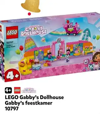 Intertoys LEGO Gabby's Dollhouse Gabby's feestkamer aanbieding
