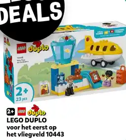 Intertoys LEGO DUPLO voor het eerst op het vliegveld 10443 aanbieding