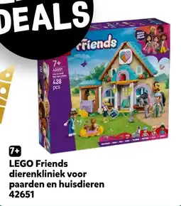 Intertoys LEGO Friends dierenkliniek voor paarden en huisdieren 42651 aanbieding