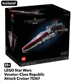Intertoys LEGO Star Wars Venator-Class Republic Attack Cruiser 75367 aanbieding