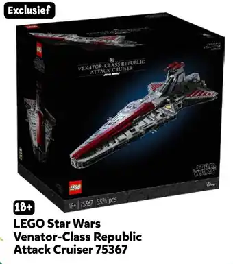 Intertoys LEGO Star Wars Venator-Class Republic Attack Cruiser 75367 aanbieding