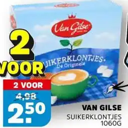 Sahan Supermarkten Van Gilse Suikerklontjes aanbieding