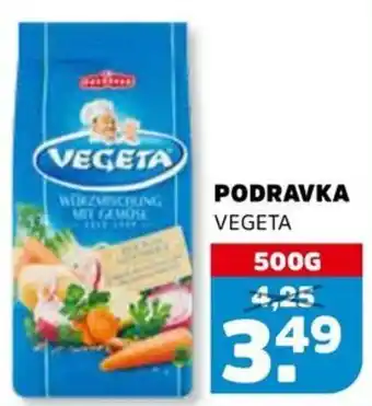 Sahan Supermarkten Podravka vegeta aanbieding