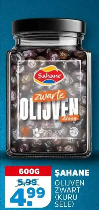 Sahan Supermarkten Şahane olijven zwart aanbieding