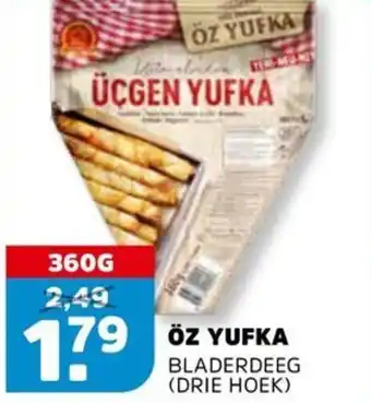 Sahan Supermarkten Öz yufka bladerdeeg aanbieding