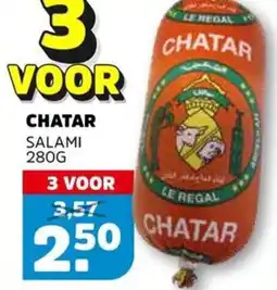 Sahan Supermarkten Chatar salami aanbieding